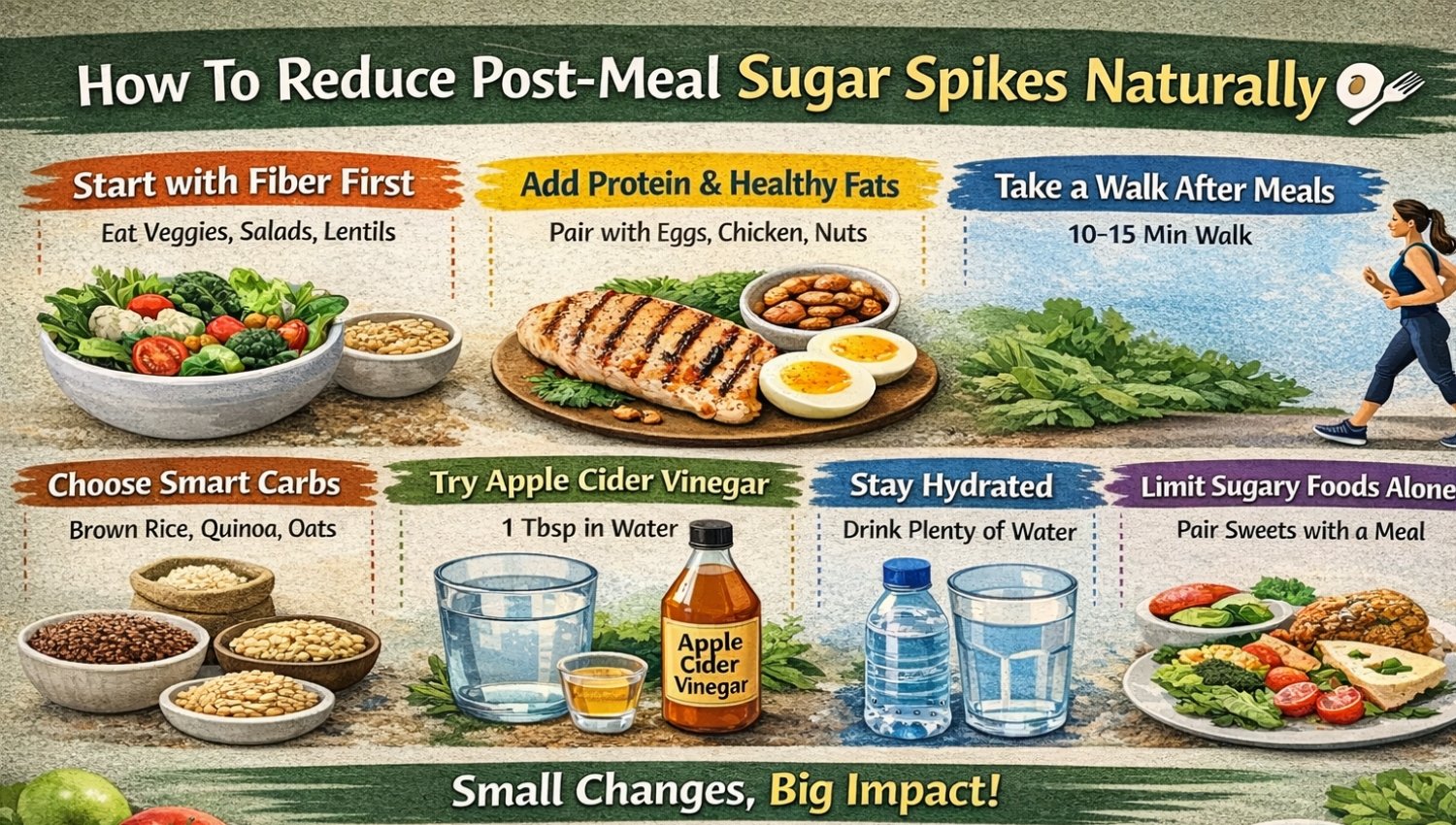 Diabetes meal planning and sugar management guidance